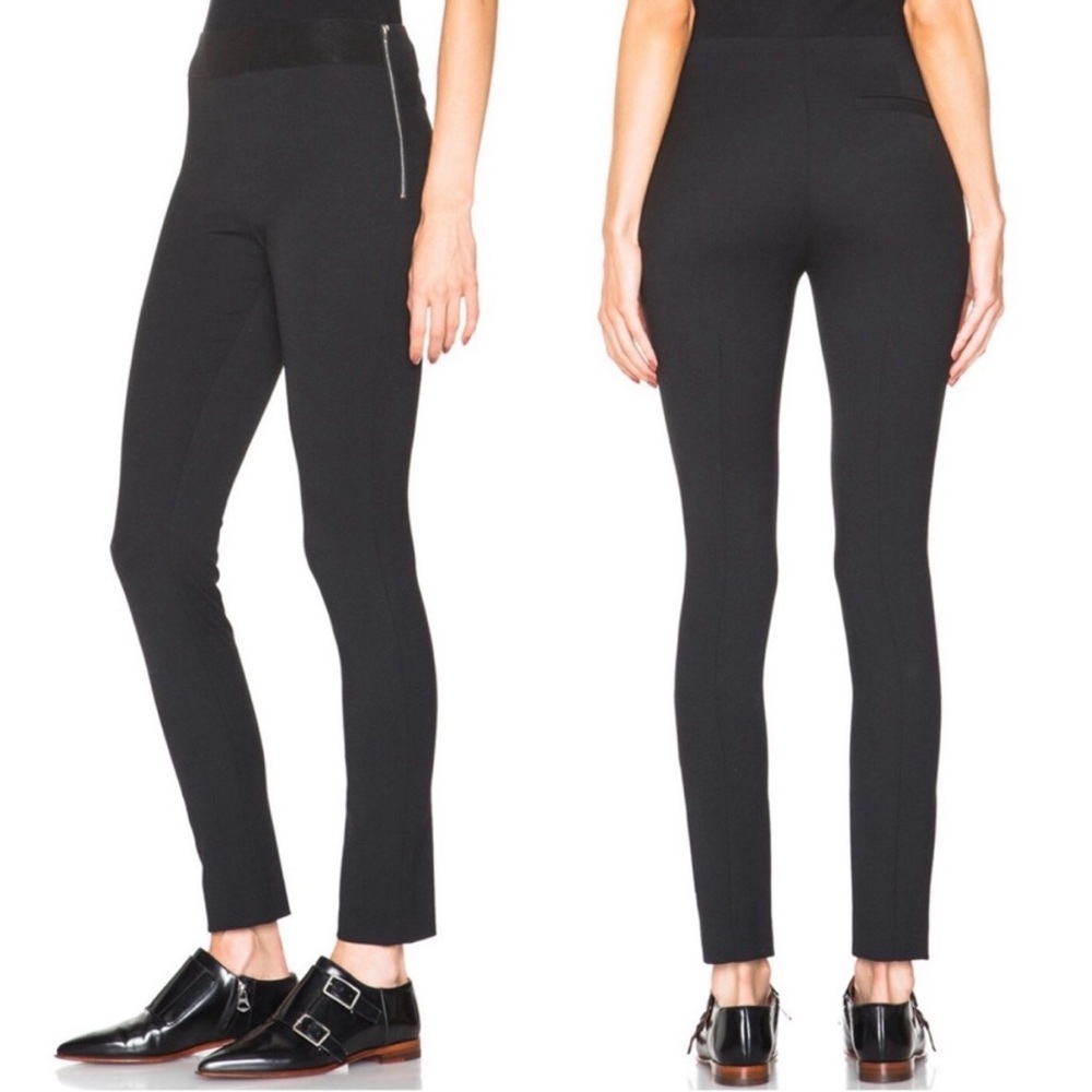 Acne Black Ankle Cropped Slim Pants - Sz 36 / 4 - EUC